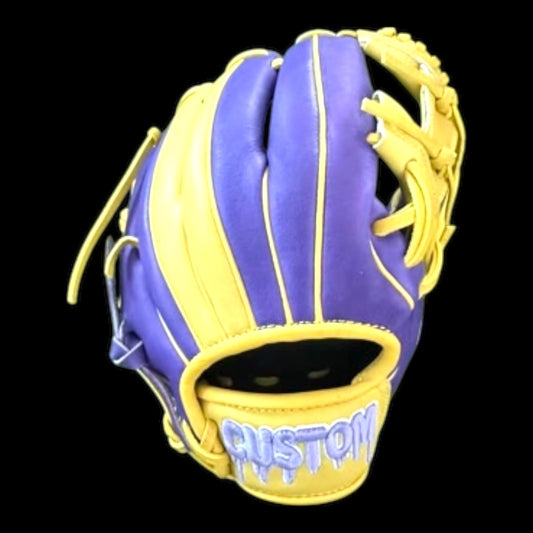 CUSTOM Louisiana Edition 11.5” Purple Gold Baseball Glove