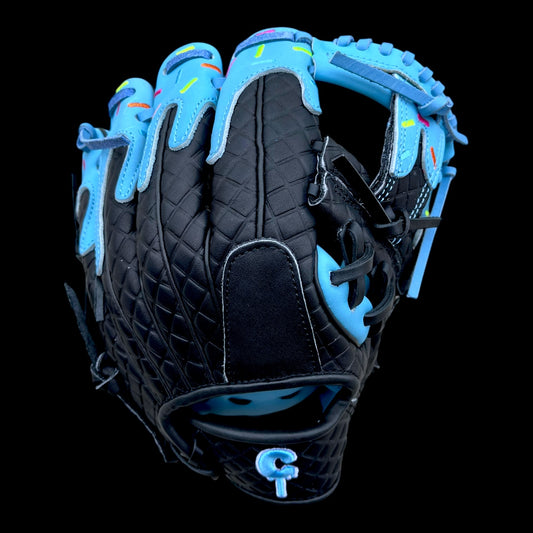 CUSTOM Ice Cream Series Baby Blue Black 11.5” I-Web Baseball Glove