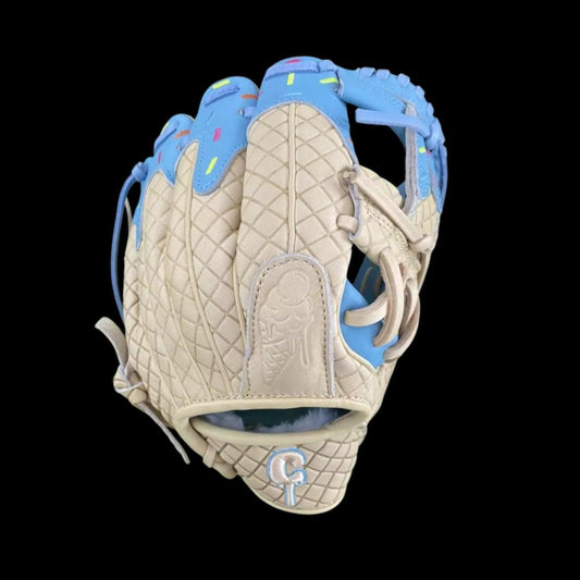 CUSTOM Ice Cream Series Baby Blue 11.5” I-Web Infield Baseball Glove